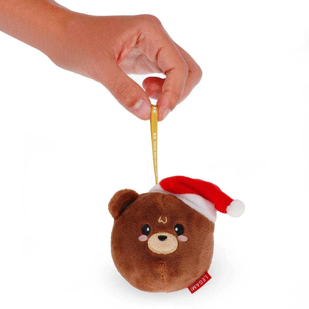Kerstdecoratie Ho - Ho - Horanaments - Plush Christmas Decoration Teddy - Kerstdecoratie Legami - In den Olifant