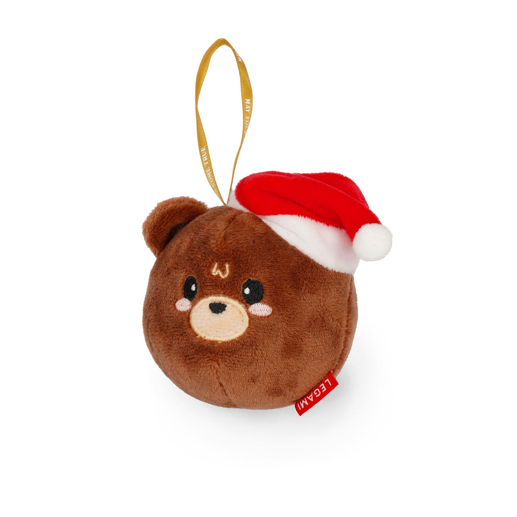 Kerstdecoratie Ho - Ho - Horanaments - Plush Christmas Decoration Teddy - Kerstdecoratie Legami - In den Olifant