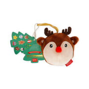 Kerstdecoratie Ho - Ho - Horanaments Plush Christmas Decorations Reindeer - Kerstdecoratie Legami - In den Olifant