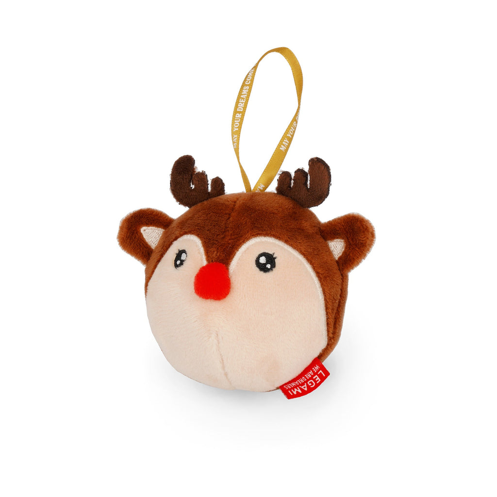 Kerstdecoratie Ho - Ho - Horanaments Plush Christmas Decorations Reindeer - Kerstdecoratie Legami - In den Olifant