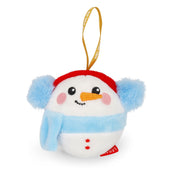 Kerstdecoratie Ho - Ho - Horanaments - Plush Christmas Decorations Snowman - Kerstdecoratie Legami - In den Olifant