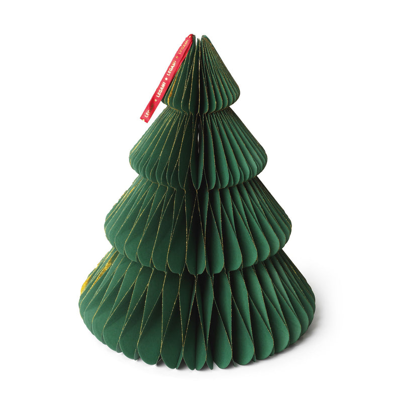 Kerstversiering Christmas - Tree Foldable Paper Christmas Tree XMas Tree - Kerstdecoratie Legami - In den Olifant