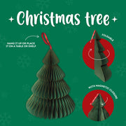 Kerstversiering Christmas - Tree Foldable Paper Christmas Tree XMas Tree - Kerstdecoratie Legami - In den Olifant