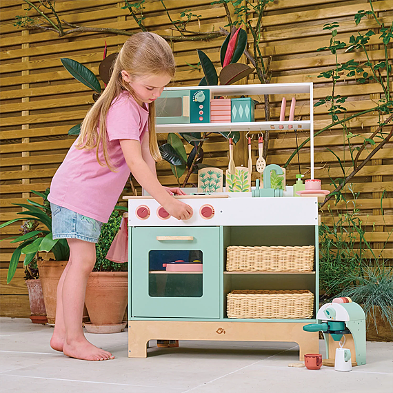 Houten Keuken Met Accessoires - Tender Leaf Toys