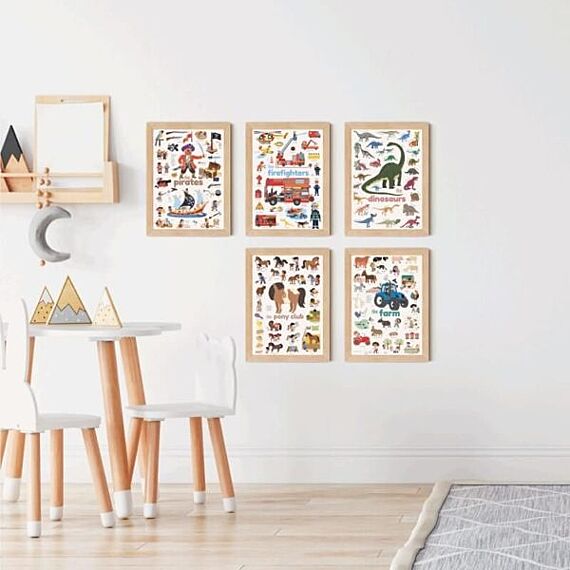 Mini Discovery Poster + 27 Stickers Farm | 3-8 Jaar