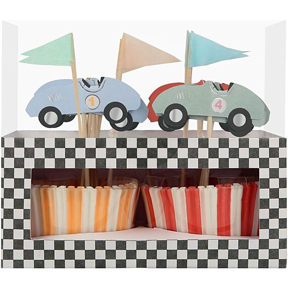 Cupcake Kit Race Cars - Set Van 24