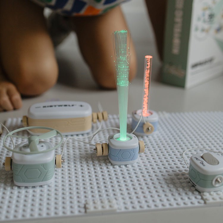 Kidyelec Expert Mijn eerste elektriciteitsset - 17 onderdelen - STEM speelgoed Kidywolf - In den Olifant