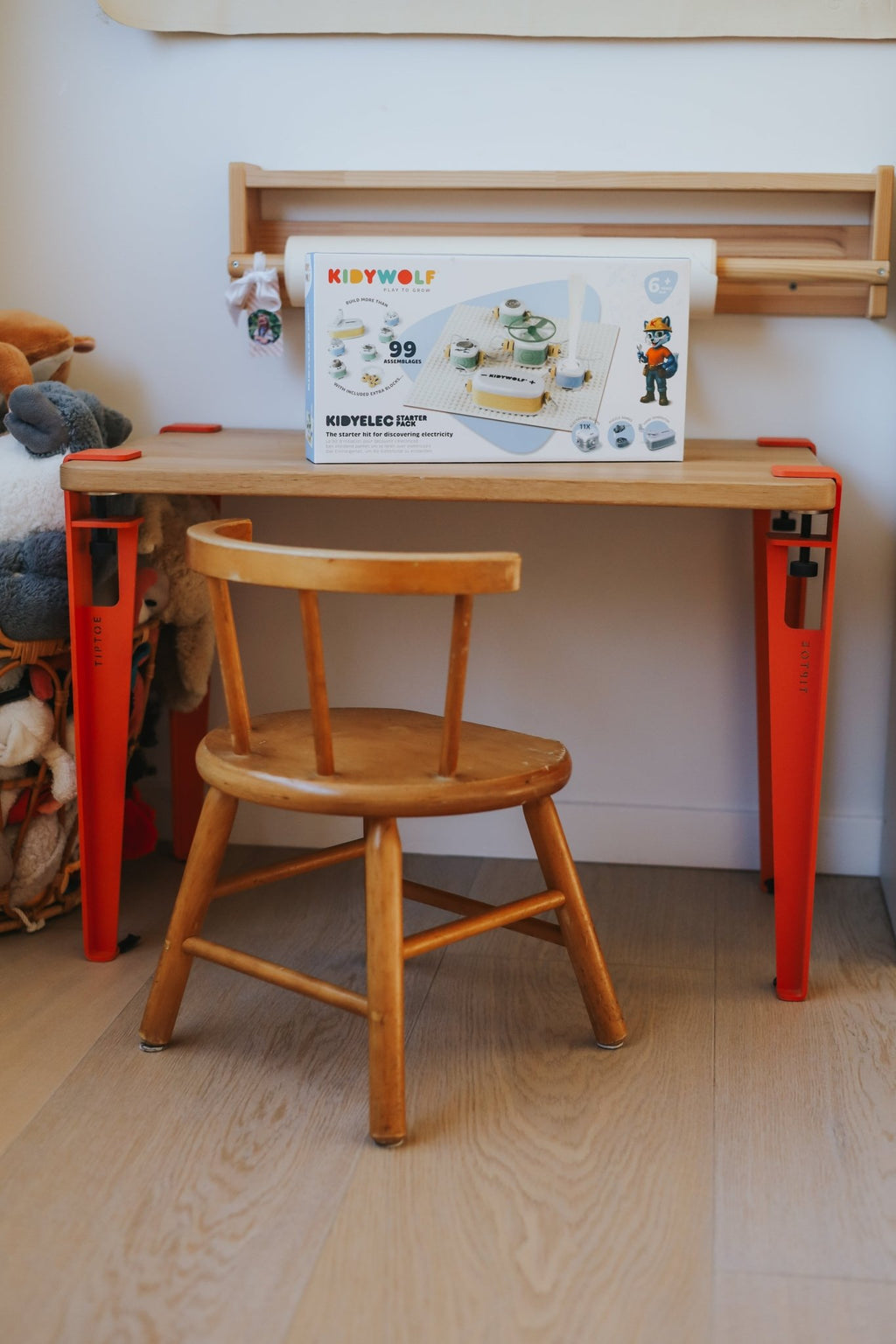 Kidyelec Starter Mijn eerste elektriciteitsset - 10 onderdelen - STEM speelgoed Kidywolf - In den Olifant