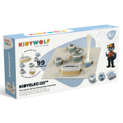 Kidyelec Starter Mijn eerste elektriciteitsset - 10 onderdelen - STEM speelgoed Kidywolf - In den Olifant