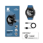 Kinderhorloge K - Watch Blue - Uurwerken Kidywolf - In den Olifant