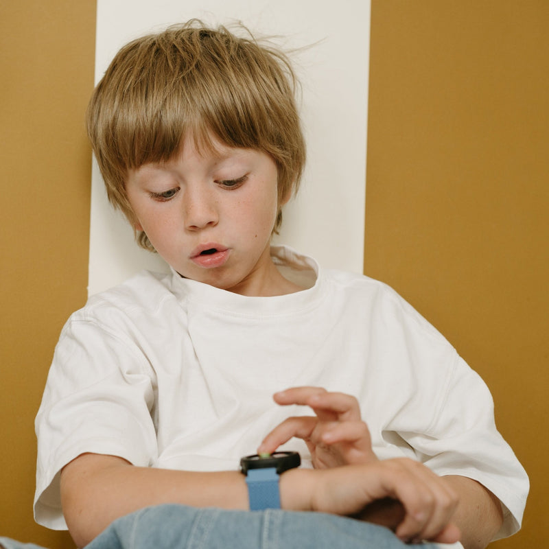 Kinderhorloge K - Watch Blue - Uurwerken Kidywolf - In den Olifant