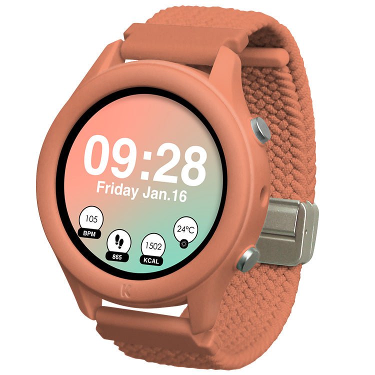 Kinderhorloge K - Watch Pink - Uurwerken Kidywolf - In den Olifant