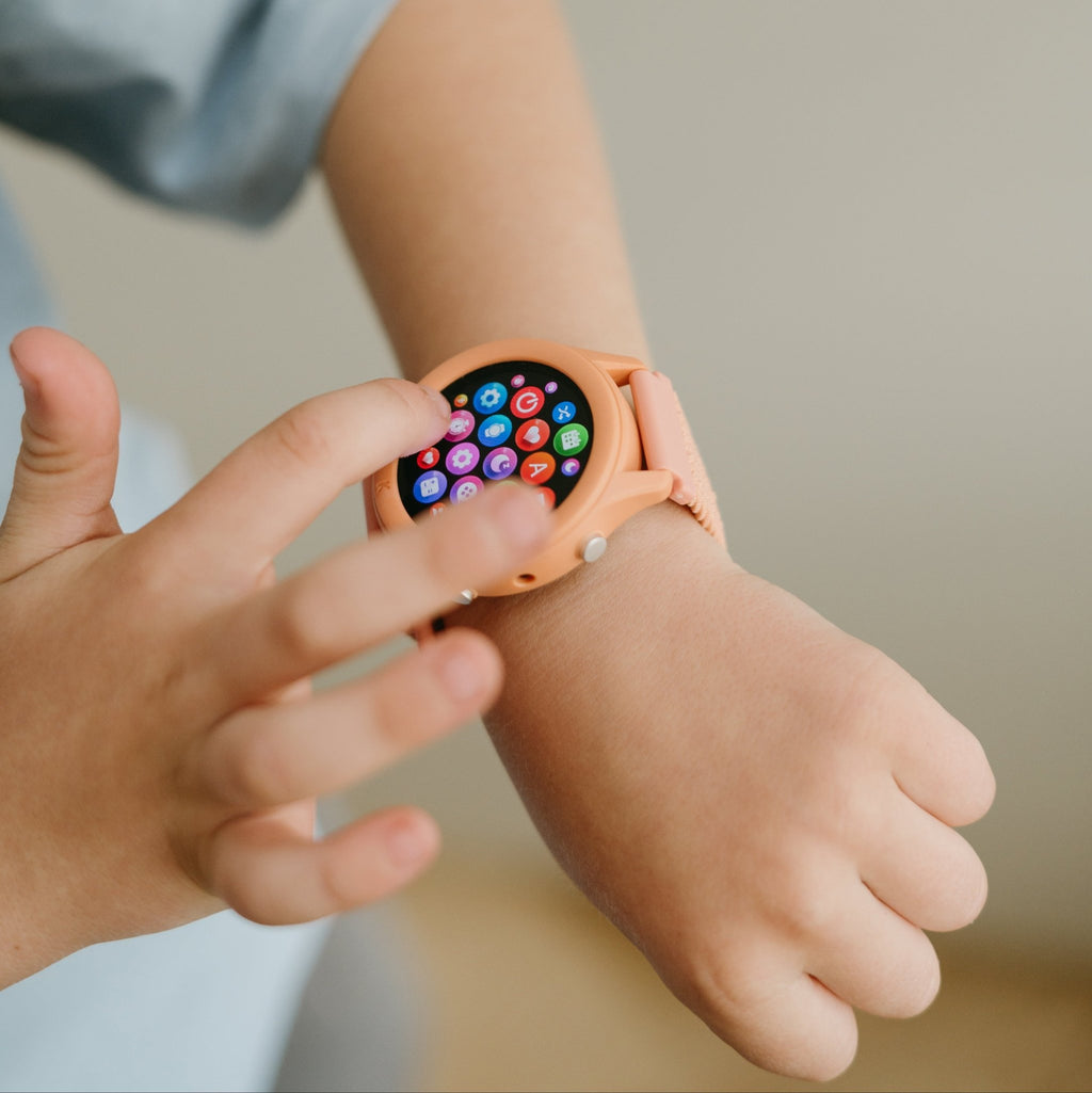 Kinderhorloge K - Watch Pink - Uurwerken Kidywolf - In den Olifant