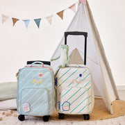 Kinderkoffer Spinny Trolley Happy Trails Flower - Koffers Lässig - In den Olifant
