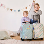 Kinderkoffer Spinny Trolley Happy Trails Frog - Koffers Lässig - In den Olifant
