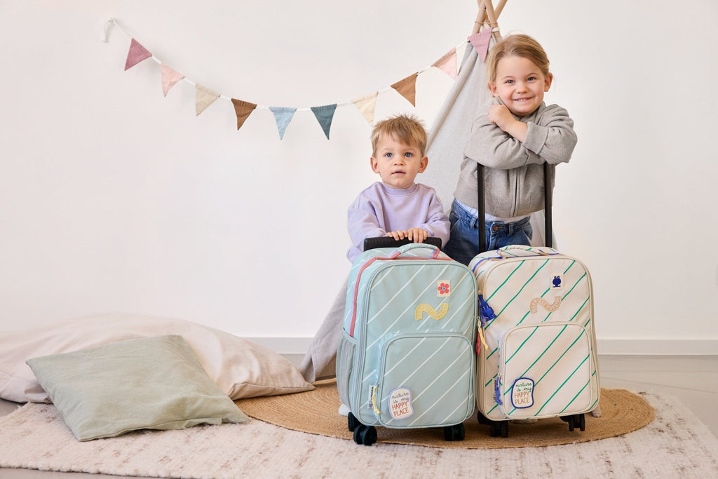 Kinderkoffer Spinny Trolley Happy Trails Frog - Koffers Lässig - In den Olifant