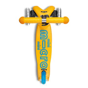 Kinderstep met 3 wielen Mini Micro step Deluxe inklapbaar LED abrikoos - Limited Edition - Steppen Micro Mobility - In den Olifant