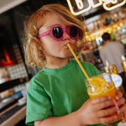 Kinderzonnebril Chamy Fuchsia - Zonnebrillen Hello Hossy - In den Olifant