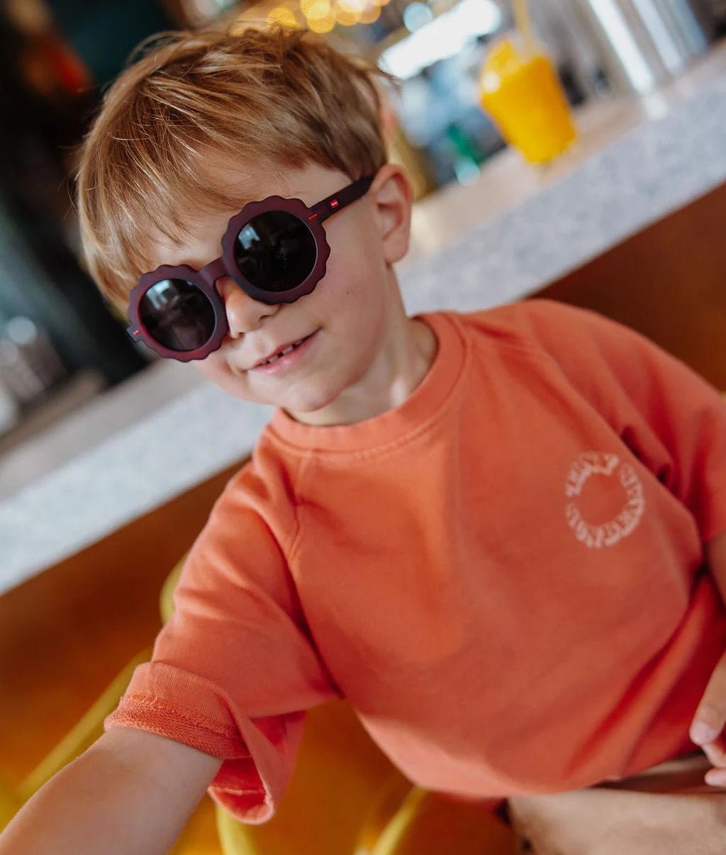 Kinderzonnebril Chamy Plum - Zonnebrillen Hello Hossy - In den Olifant