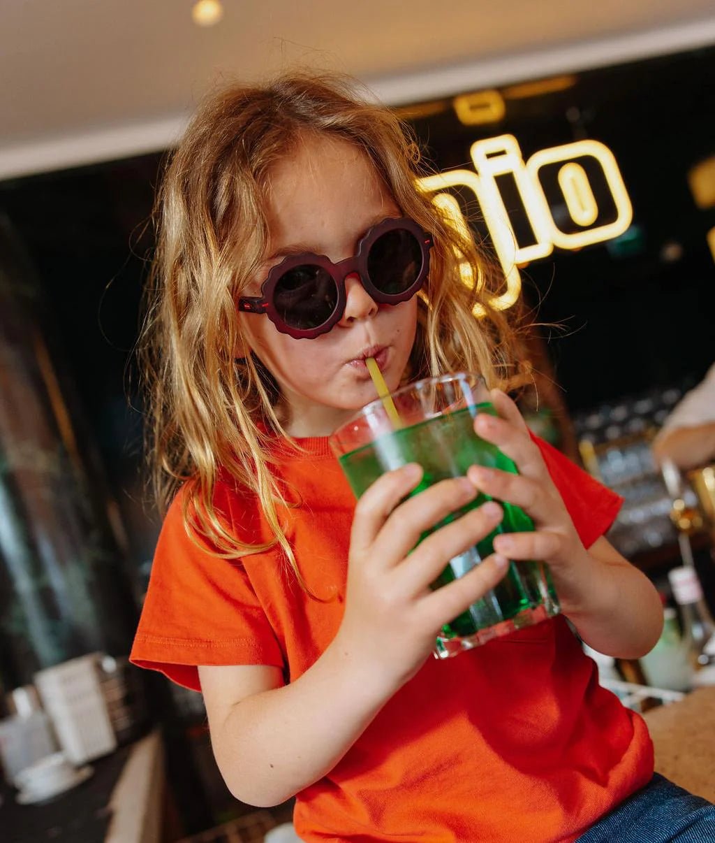 Kinderzonnebril Chamy Plum - Zonnebrillen Hello Hossy - In den Olifant