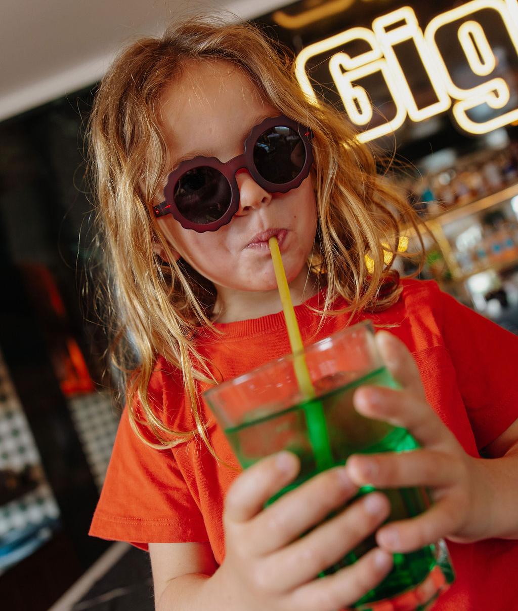 Kinderzonnebril Chamy Plum - Zonnebrillen Hello Hossy - In den Olifant