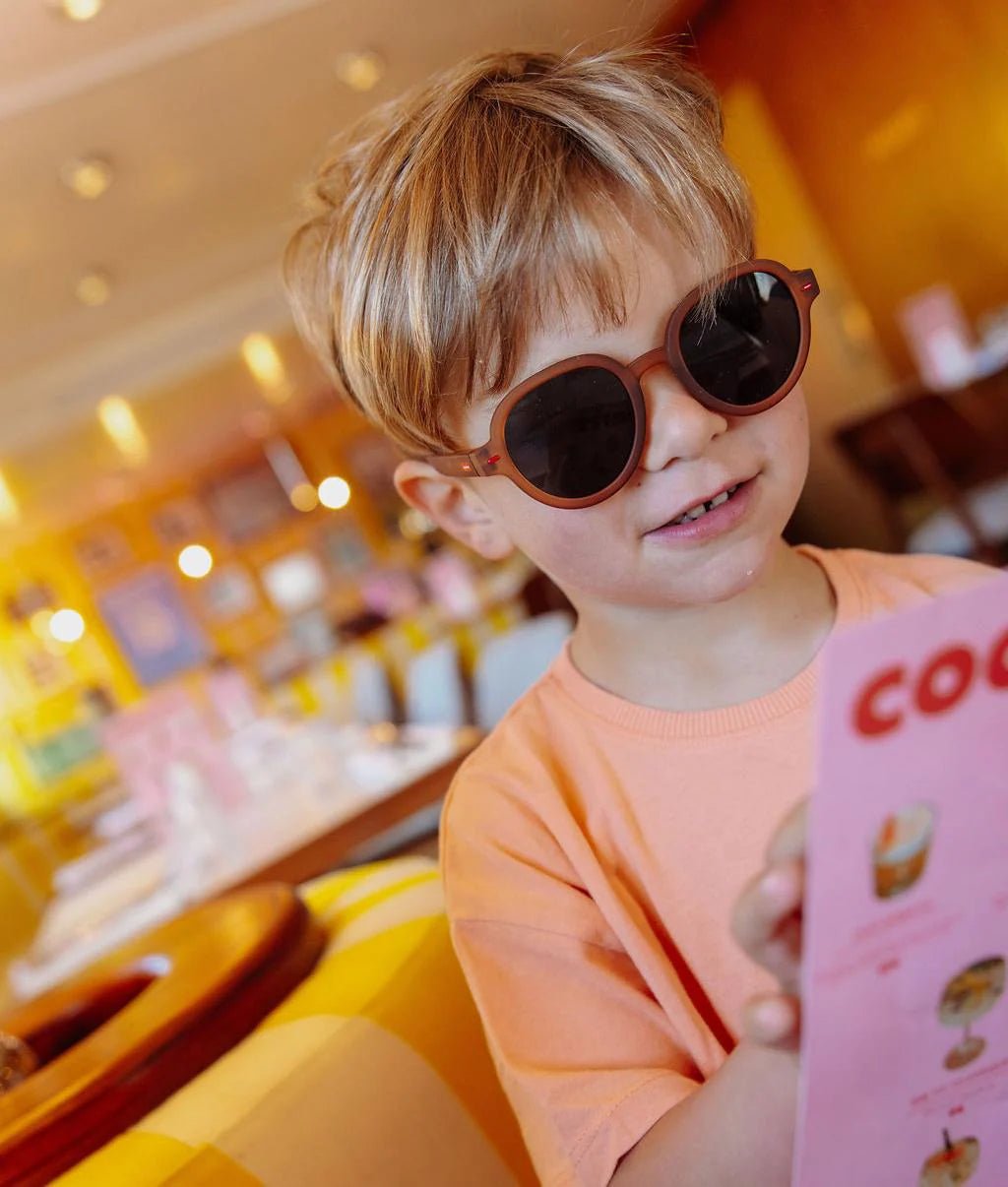 Kinderzonnebril Megy Nate - Zonnebrillen Hello Hossy - In den Olifant