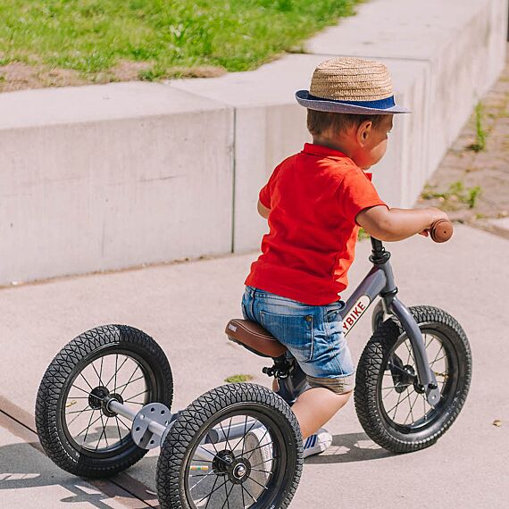 Kit Voor Trybike Metaal - Zwart Wiel - Loopfietsen Trybike - In den Olifant