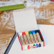 Kitpas by Artist Bird Medium Rijstwax Krijtjes Primary Colours - set van 6 - Kleuren en tekenen Kitpas - In den Olifant