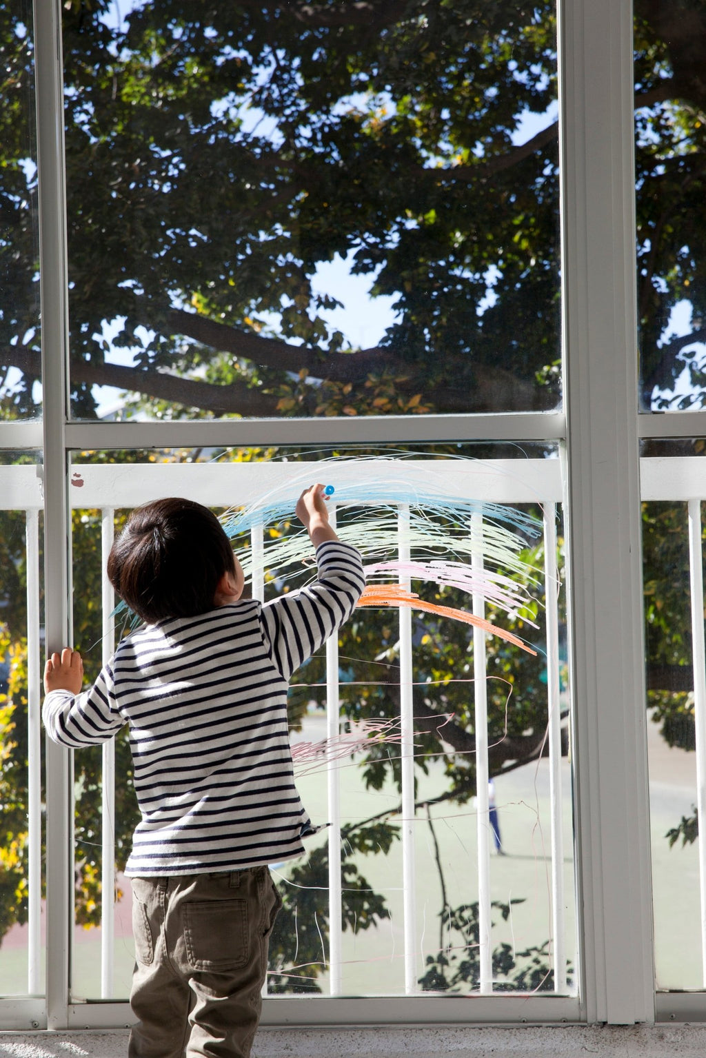 Kitpas Medium Rijstwax Krijtjes voor raam en papier - set van 16 - Kleuren en tekenen Kitpas - In den Olifant