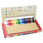 Kitpas Medium Rijstwax Krijtjes voor raam en papier - set van 16 - Kleuren en tekenen Kitpas - In den Olifant