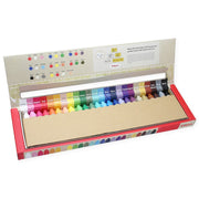 Kitpas Medium Rijstwax Krijtjes voor raam en papier - set van 24 - Kleuren en tekenen Kitpas - In den Olifant