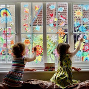 Kitpas Medium Rijstwax Krijtjes voor raam en papier - set van 24 - Kleuren en tekenen Kitpas - In den Olifant