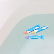 Kitpas Rice Bran Wax Badkrijtjes - set van 6 met gele spons - Badspeelgoed Kitpas - In den Olifant