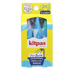 Kitpas Rice Bran Wax Bath Crayons 3 Colors Fish - Purple, Blue, Green - Kleuren en tekenen Kitpas - In den Olifant