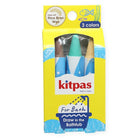 Kitpas Rice bran Wax Bath Crayons 3 Colors Turtle - Brown, Green, Yellow - Kleuren en tekenen Kitpas - In den Olifant