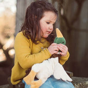 Kleine Knuffel Eend Drake Met Warmtekussen | 43 Cm - Wilde dieren Senger Naturwelt - In den Olifant