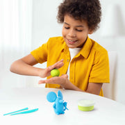Kleiset Fluffy Pets - 15 potjes - Boetseren Hey Clay - In den Olifant