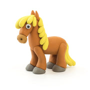 Kleiset Horse - 3 potjes - Boetseren Hey Clay - In den Olifant