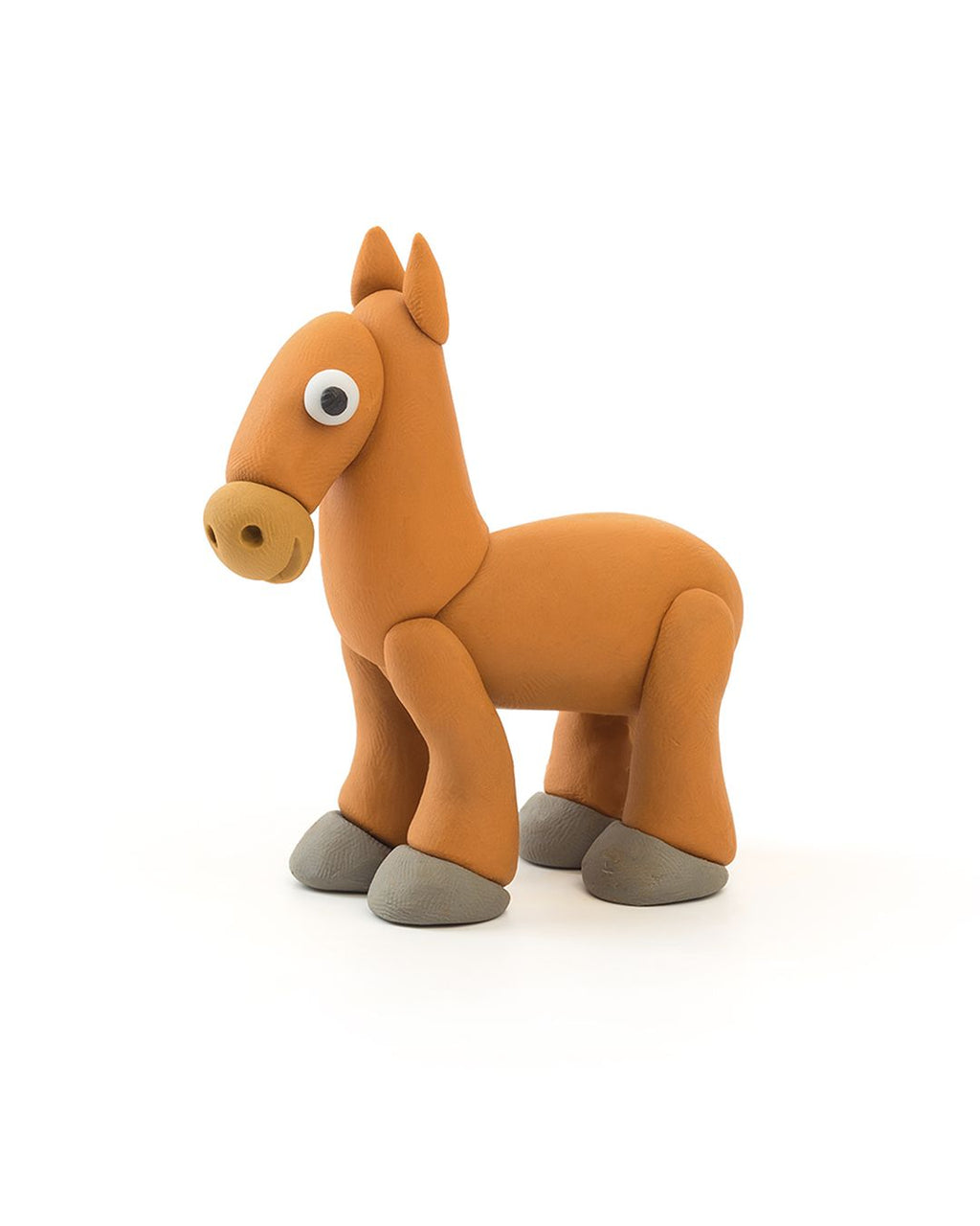 Kleiset Horse - 3 potjes - Boetseren Hey Clay - In den Olifant