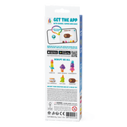 Kleiset Nice Ice Cream Choco Pop - 3 potjes - Boetseren Hey Clay - In den Olifant