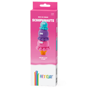 Kleiset Nice Ice Cream Scoopanauts - 3 potjes - Boetseren Hey Clay - In den Olifant