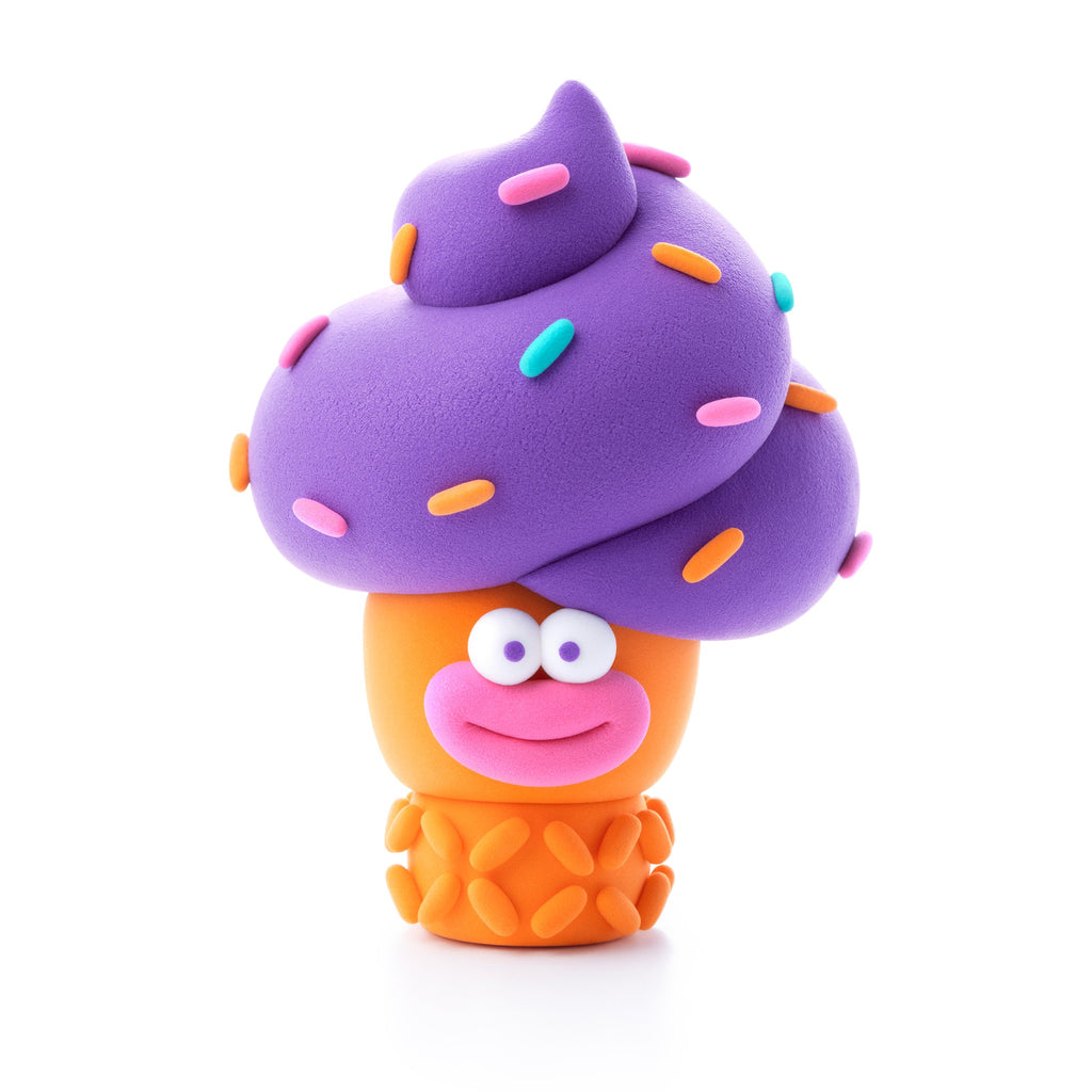 Kleiset Nice Ice Cream Windy Sprinkles - 3 potjes - Boetseren Hey Clay - In den Olifant