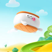 Kleiset Nice Ice Cream Yeti Sandwich - 3 potjes - Boetseren Hey Clay - In den Olifant