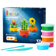Kleiset Plant Friends - 15 potjes - Boetseren Hey Clay - In den Olifant