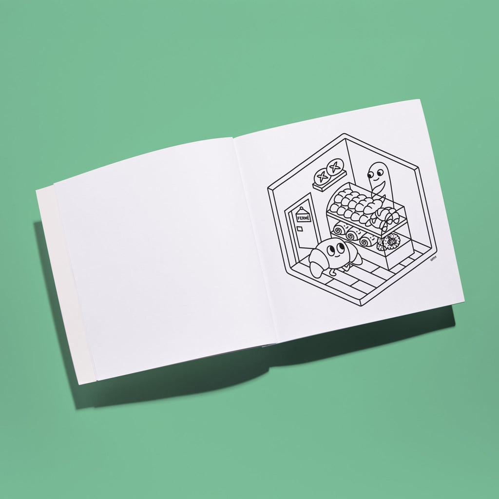 Kleurboek Cozy Art - Paris - Kleuren en tekenen Omy - In den Olifant