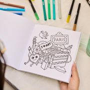 Kleurboek Cozy Art - Paris - Kleuren en tekenen Omy - In den Olifant