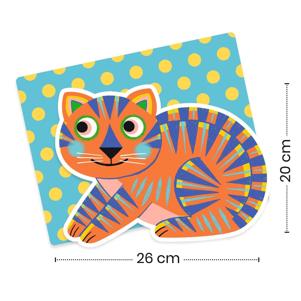 Kleuren met water - Animalo - Ma - Kleuren en tekenen Djeco - In den Olifant