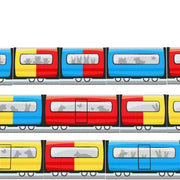 Kleurrijk dobbel - en legspel My very first games to go - Color Express - Dobbelspellen Haba - In den Olifant