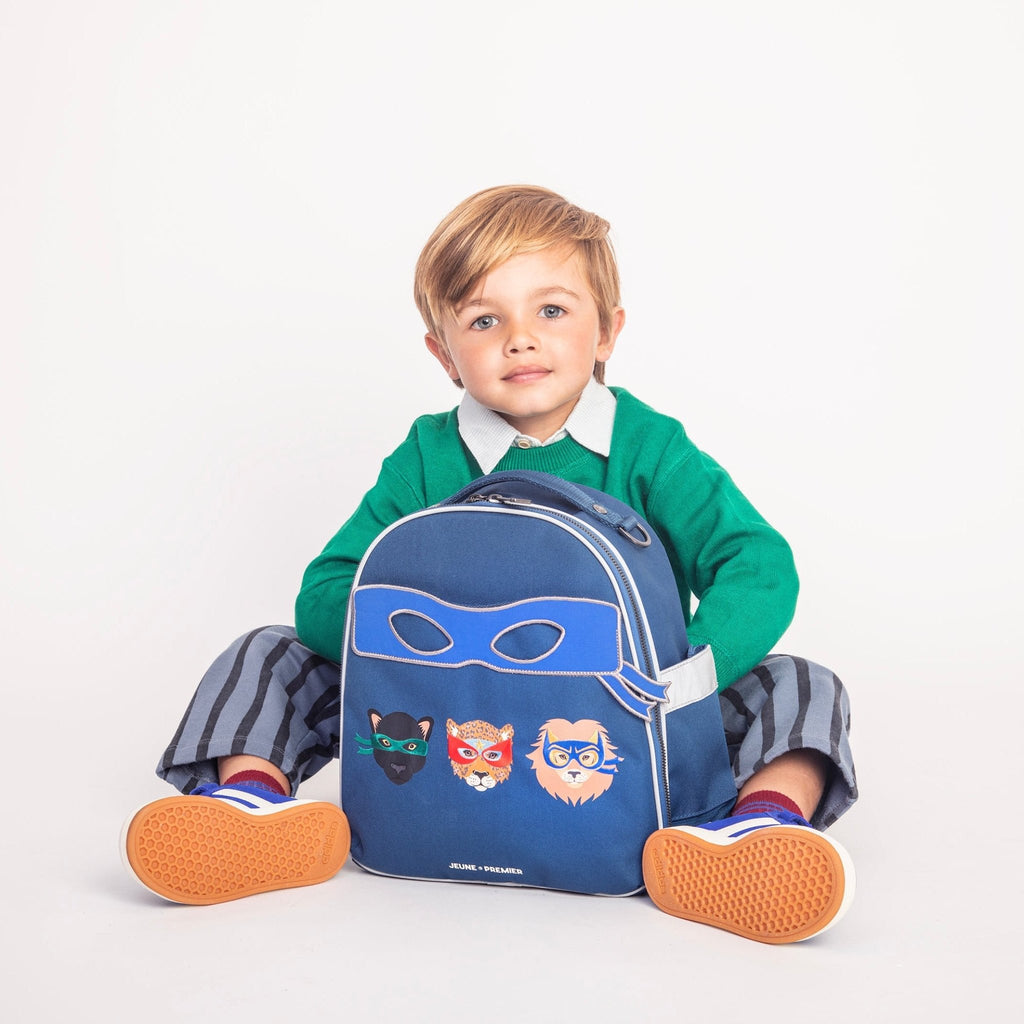 Kleuterrugzak Backpack Ralphie - Supercats - Rugzakken Jeune Premier - In den Olifant