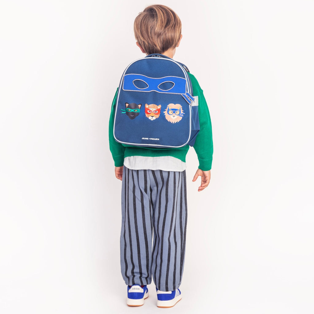 Kleuterrugzak Backpack Ralphie - Supercats - Rugzakken Jeune Premier - In den Olifant